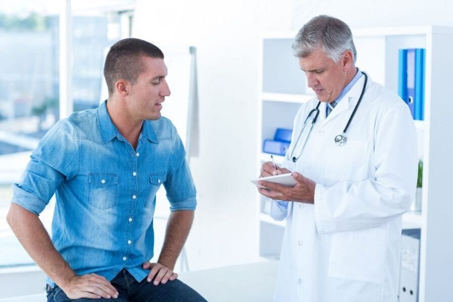 Apel për një specialist me simptoma të prostatitit