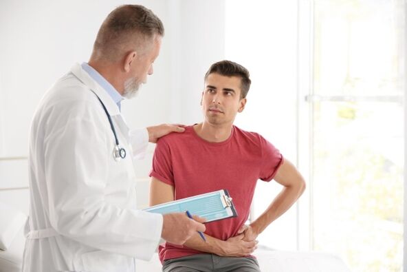 Apel për një specialist me simptoma të prostatitit